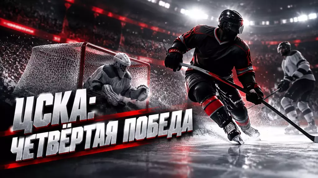 Хоккейная иллюстрация к новости: ЦСКА всухую обыграл «Амур» 2:0 и продлил победную серию до четырёх матчей