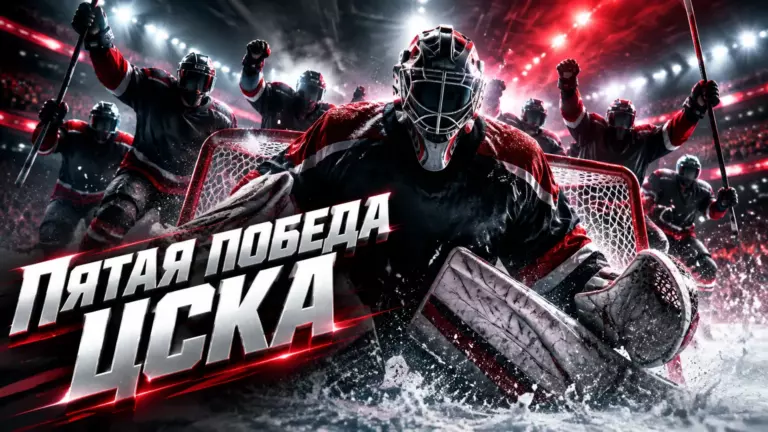 Хоккейная иллюстрация к новости: ЦСКА разгромил «Ладу» 5:0 и одержал пятую победу подряд
