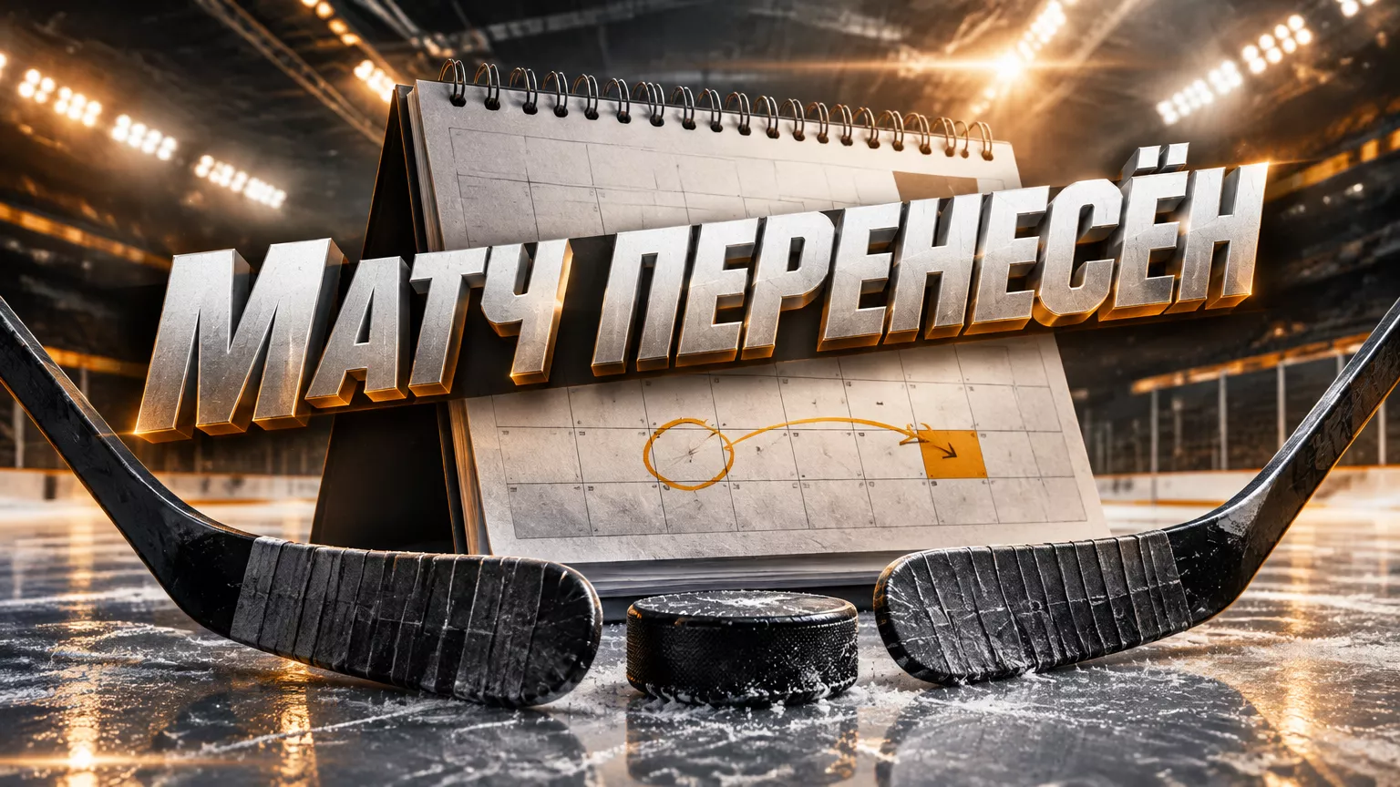 Хоккейная иллюстрация к новости: КХЛ перенесла матч «Барыс» — «Нефтехимик» на 26 сентября