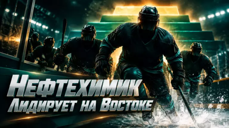 Хоккейная иллюстрация к новости: «Нефтехимик» возглавляет Восток КХЛ с 13 очками после девяти матчей