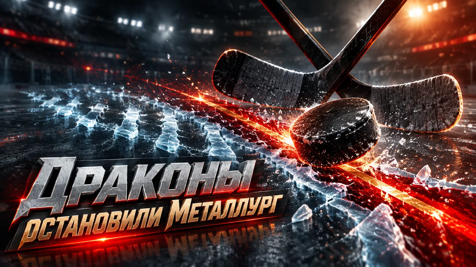 Хоккейная иллюстрация к новости: «Шанхайские Драконы» прервали пятиматчевую победную серию «Металлурга»
