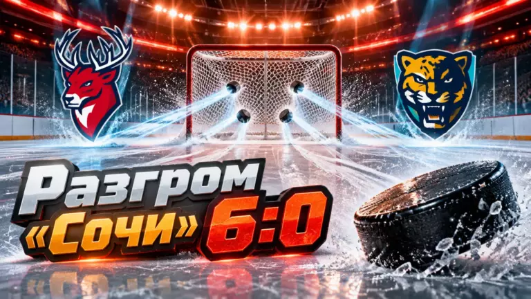 Хоккейная иллюстрация к новости: «Торпедо» разгромило «Сочи» 6:0, Михаил Воробьёв оформил дубль