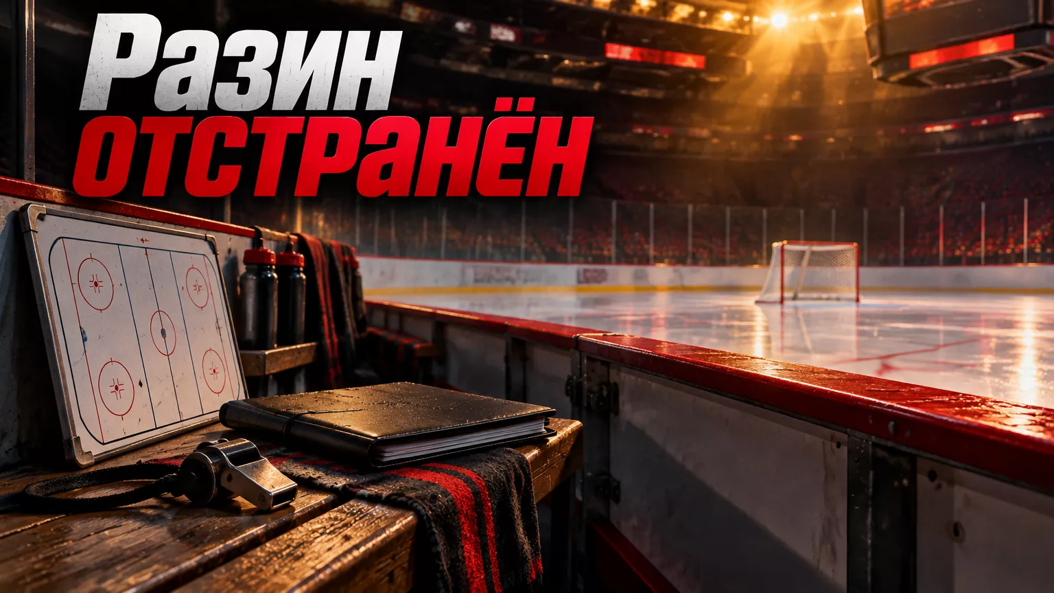 Хоккейная иллюстрация к новости: «Металлург» отстранил Андрея Разина от работы главным тренером