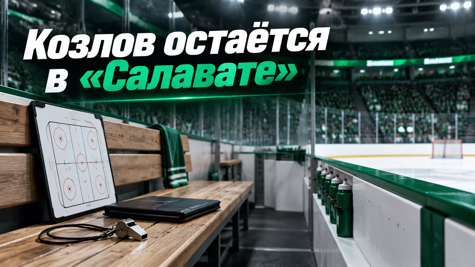 Хоккейная иллюстрация к новости: «Салават Юлаев» опроверг переход Виктора Козлова в «Металлург»