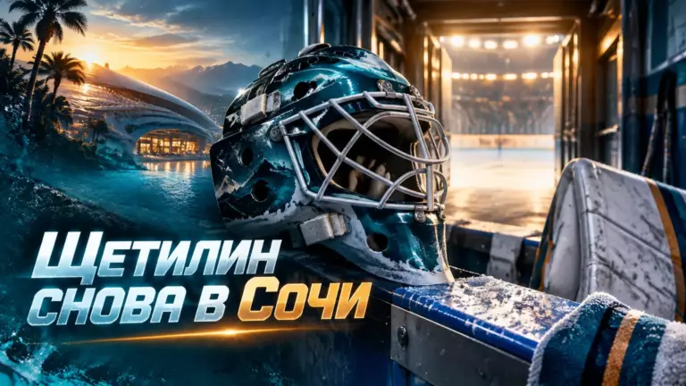 Хоккейная иллюстрация к новости: Алексей Щетилин вернулся в «Сочи» из «Зауралья»