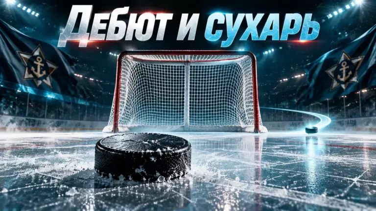 Хоккейная иллюстрация к новости: Рендулич забил в дебюте, Бояркин сыграл на ноль: «Адмирал» победил «Салават Юлаев» 2:0