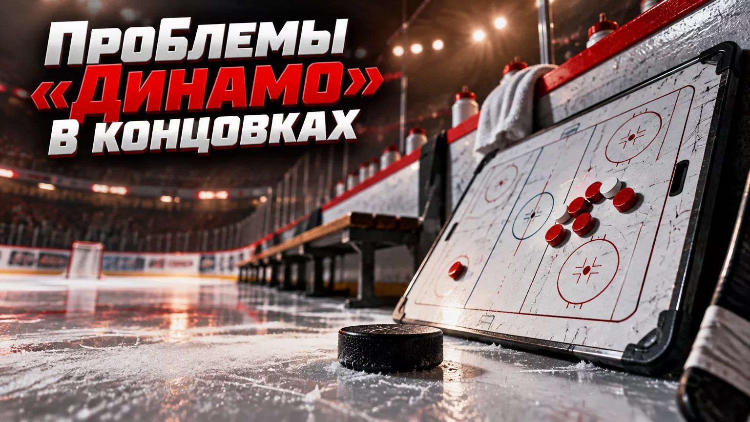 Хоккейная иллюстрация к новости: Тамбиев связал проблемы «Динамо» в концовках с нехваткой опыта