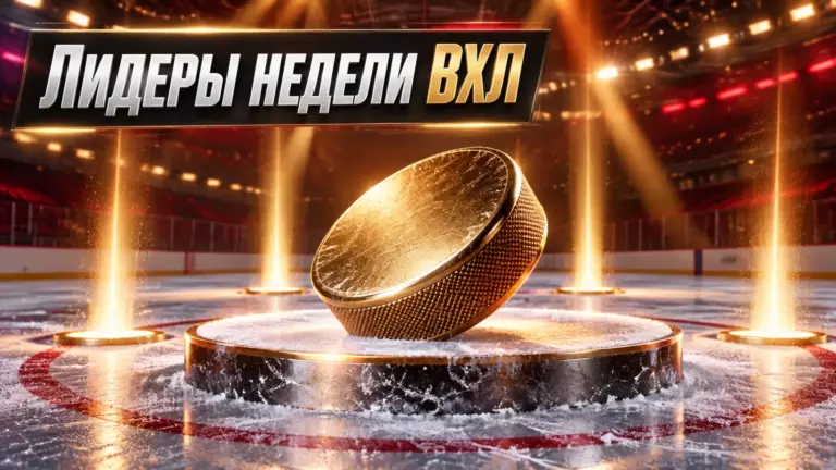 Хоккейная иллюстрация к новости: ВХЛ назвала лучших игроков седьмой недели: Долгов, Синицкий, Гиматов и Юнин