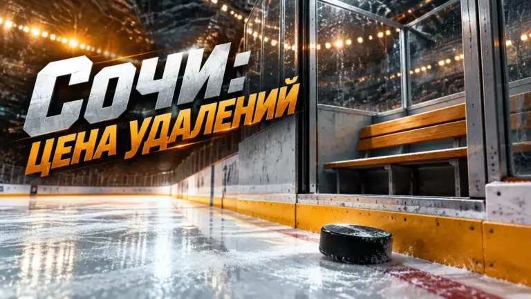 Хоккейная иллюстрация к новости: Шалдыбин объяснил поражение «Сочи» от «Локомотива» удалениями и нехваткой сил