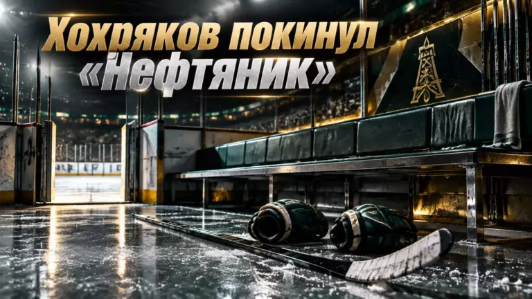 Хоккейная иллюстрация к новости: «Нефтяник» расторг контракт с Петром Хохряковым спустя месяц после подписания